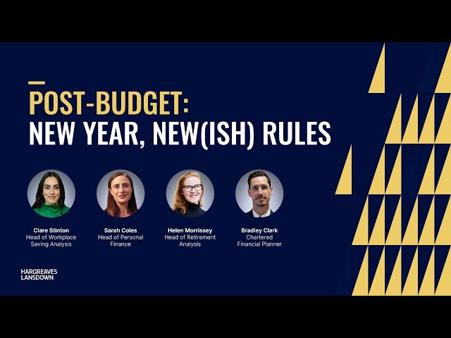 Post-Budget: New Year, New(ish) Rules