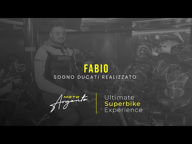 Fabio | Sogno Ducati realizzato - Unicamente Hypermoto.