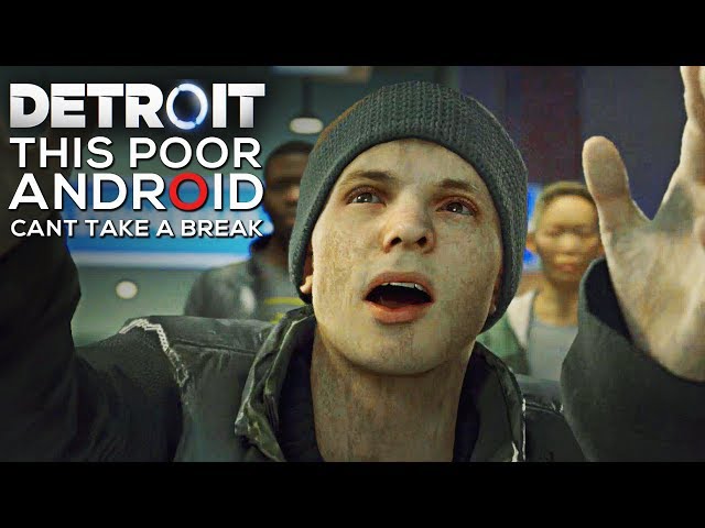 This Poor Android Keeps Dying Everywhere - DETROIT BECOME HUMAN