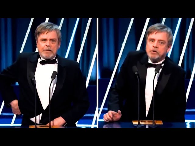 Mark Hamill's Pants Fall Off at Award Show