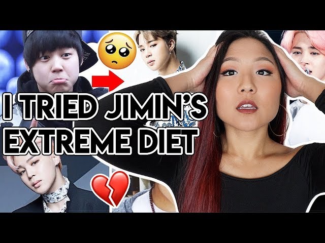 I TRIED THE BTS (방탄소년단) JIMIN KPOP IDOL DIET AND THIS HAPPENED