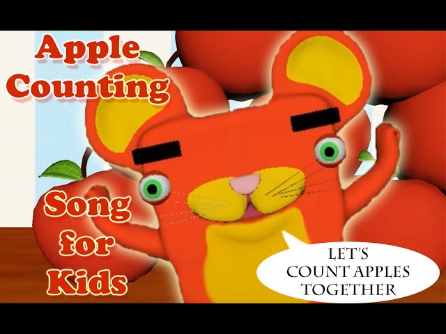 Cute Apple Counting Song For Kids - My Ugly Friend ¦ 2021