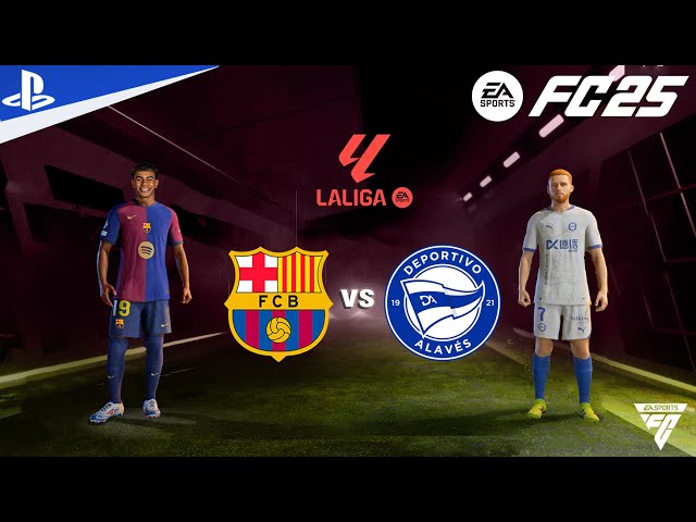 FC 25 - Barcelona vs Deportivo Alaves - La Liga Match 2024/25 | PS5™ 4K