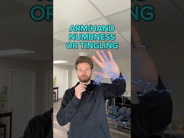 ARM/HAND NUMBNESS OR TINGLING #handnumbness #armtingling #nervepain #nervepainrelief