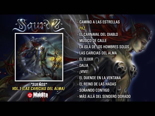 SAUROM "Sueños" (Álbum completo, Las Caricias del Alma) parte 1