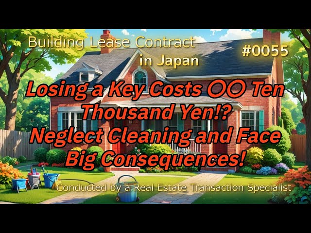 #0055 Key Return & Cleaning upon Departure