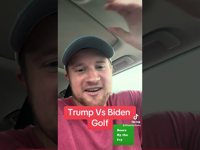 Trump vs Biden Golf Match #trump #trumpgolf #trumpvsbiden #trumpvsbidengolf #golf #sports