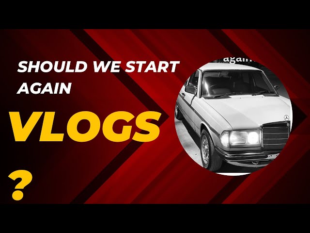 Should we start again shughal mela? 😥 #w123 #vlogs #mercedesbenz