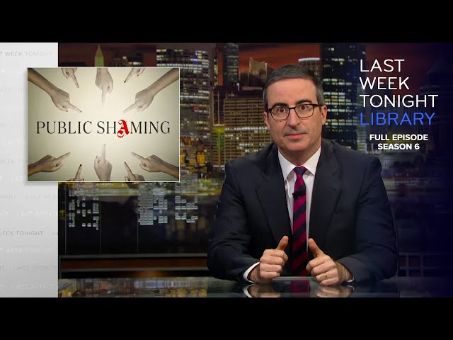 S6 E5: Public Shaming, Christchurch & Brexit: Last Week Tonight with John Oliver