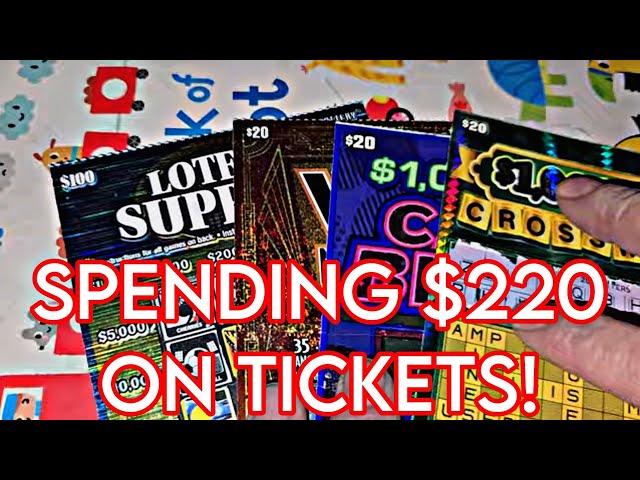 Spending $220 on Lottery tickets--WHAT HAPPENED? 🤔😉🤷‍♂️