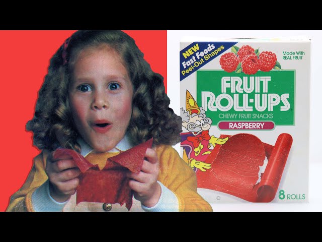 A History of Fruit Roll-Ups