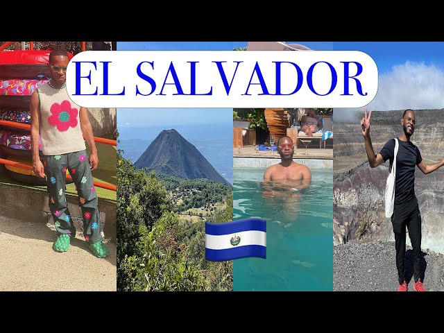 El Salvador Travel Vlog | Exploring Cafe Albania, Nawi Beach Club & Hiking Santa Ana Volcano