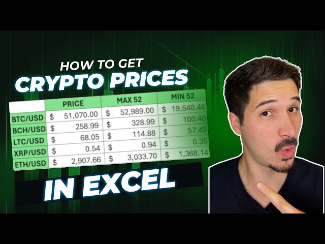 How to Get Crypto Prices in Excel (The Easy Way)