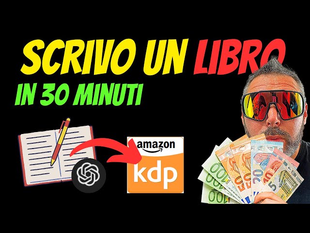 Scrivo un Libro in 30 minuti con l'A.i. e lo vendo su Amazon! 🤑