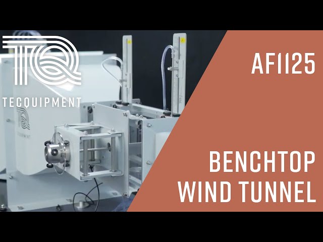 Bench-Top Wind Tunnel AF1125 - Aerodynamics - TecQuipment