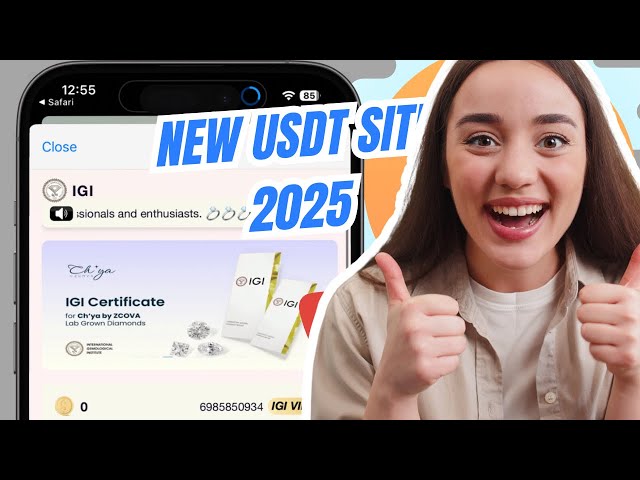 New USDT earning site! USDT mining site 2025! Best USDT investment site! Make money online