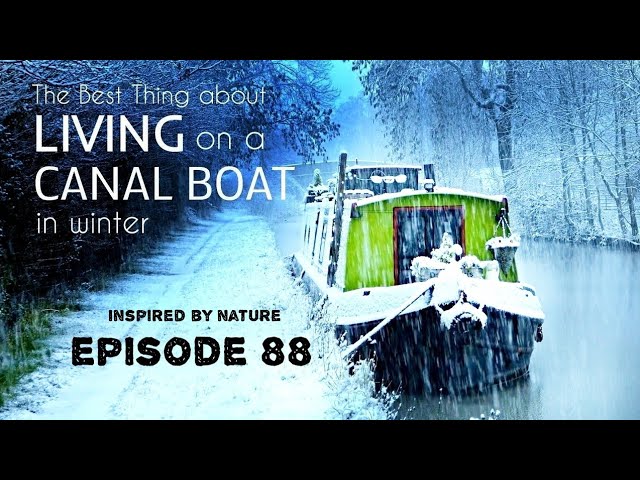 NARROWBOAT LIVING IN WINTER - inspired by nature - episode 88