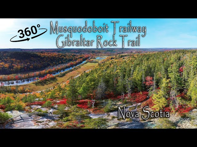 360° "Gibraltar Rock" Hiking Trail - Musquodoboit Trailway, Nova Scotia