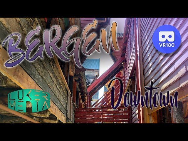 See downtown Bergen in VR