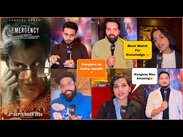 Emergency Public Review || Emergency Movie Review & Reaction || Kangana Ranaut