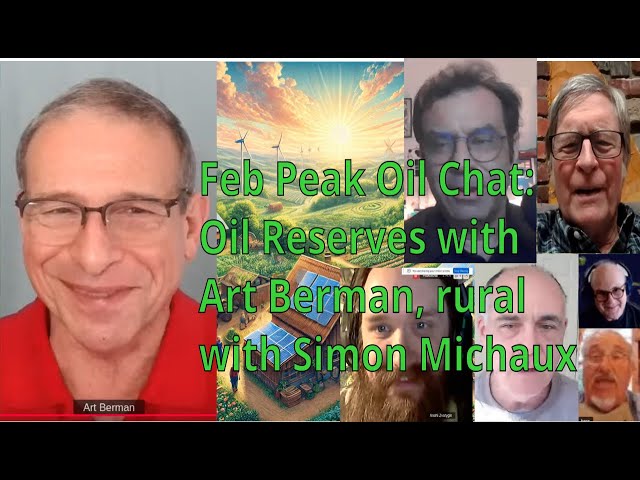 Peak Oil Chat: Art Berman, Simon Michaux, John Peach and Charles Hall