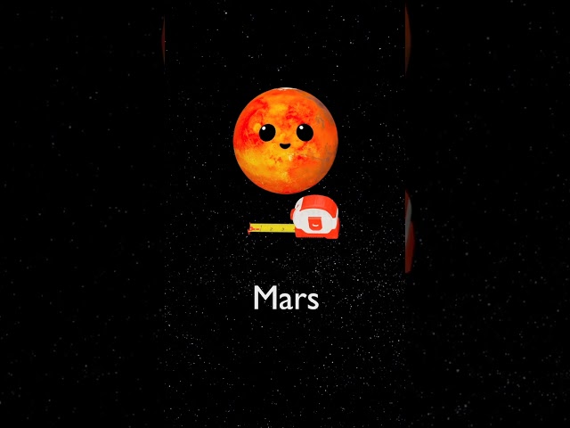 PLANET SIZES for BABY 🪐🌎🔭☄️⭐  | Mercury Venus Earth Mars Jupiter Saturn Uranus Neptune #atoyday