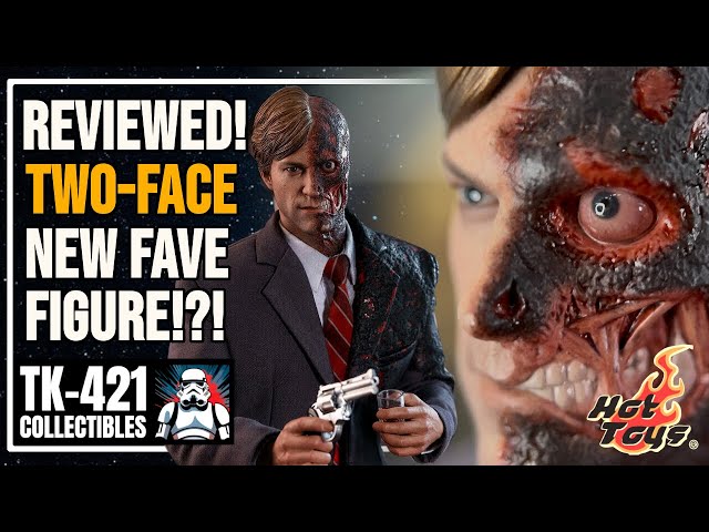 Hot Toys TWO-FACE Review - I May Stop Collecting Star Wars Because of This! MMS546 The Dark Knight