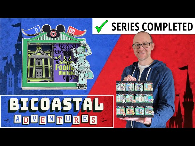 Disney Bicoastal Adventures – Complete Series - Disney Pins