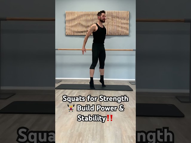 Perfect Your Squats 🔥 Build Lower Body Strength & Stability!