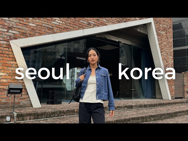 day in my life in korea 🇰🇷 hongdae shopping, cafe hopping, street food, late night shenanigans