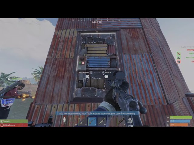 Rust Console Desert Raid on Massive Compound