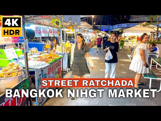 The Street Ratchada Night Market: A Street Food Lover's Dream in Bangkok 🇹🇭🌭🍛🥢