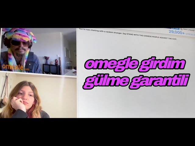 OMEGLE GİRDİM GÜLME GARANTİLİ | Kanada'dan omegle girmek | Sohbet muhabbet | OMEGLE VLOG