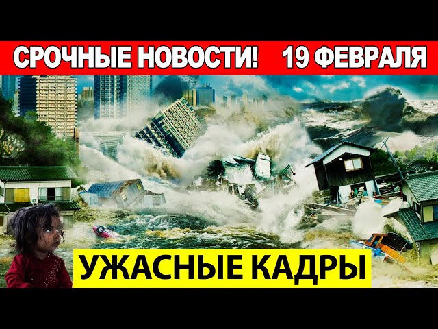 Новости Сегодня 19.02.2025 - ЧП, Катаклизмы, События Дня Москва Тайланд Индия США Европа