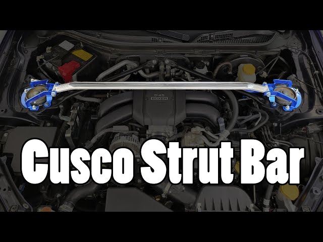 GR86 Cusco Strut Bar Installation