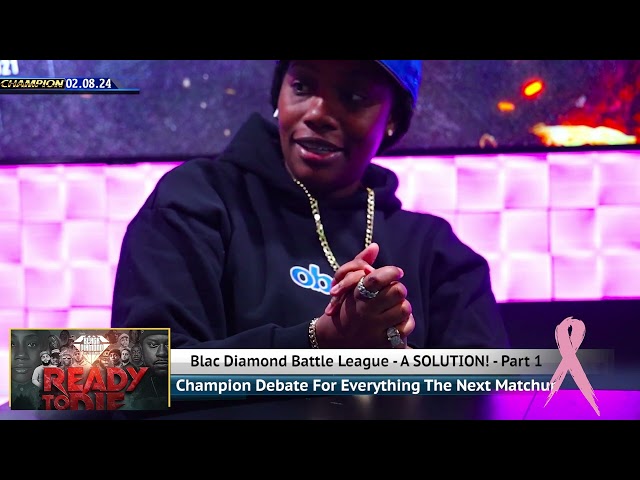 A SOLUTION TO "BATTLE RAP IS DYING"? BLACK DIAMOND BATTLE LEAGUE - PART 1