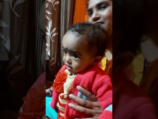 Athaaraaa kunkudooooo I KUDUMOL AND THITHTH | NAINIKA ANAIKA #funnycutebaby #cutebaby #babytravel