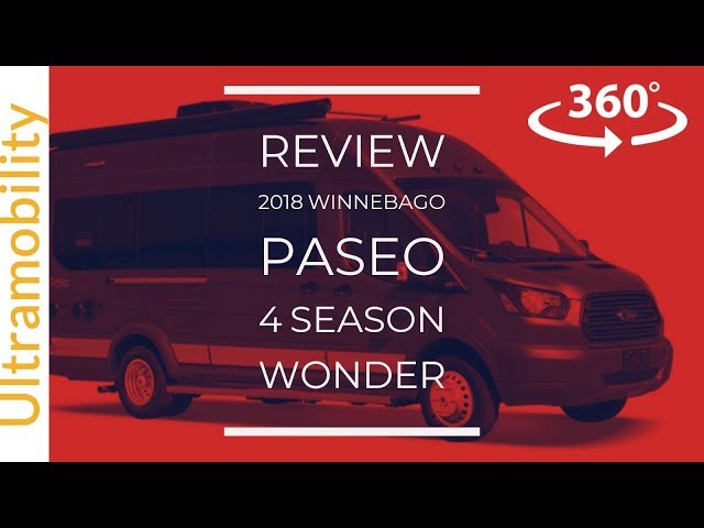 2018 Winnebago Paseo Review (360 Degree Video Tour) | Affordable All-Season Van for a Couple