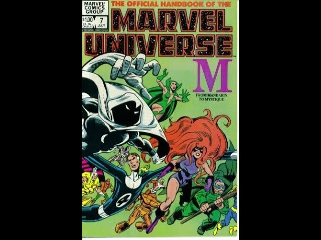 Official Handbook of the Marvel Universe 7