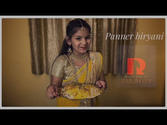 How to prepare panner biryani in Telugu ||Happy Sankranthi special || Akshara || Rajesh ||