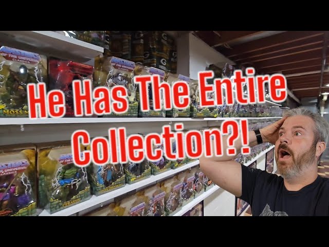 He's Selling His Entire Collection! More Masters of The Universe!