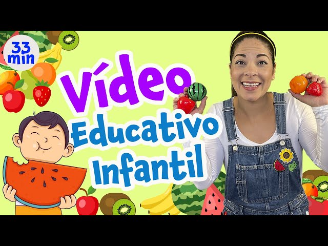 Vídeo Educativo - Educação Infantil - Tia Jamille - Música Infantil - Música Infantil Animada- Fruta