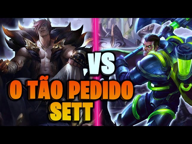 O SETT QUE TANTO ME PEDEM, SETT VS DARIUS | League of Legends |  TOP 1 Nasus BR