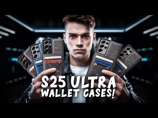 Top 6 Best Galaxy S25 Ultra Wallet Cases! 