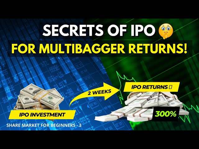 The Beginner's Guide to IPO | Improve your chances of IPO Allocation | Select only the best IPO's