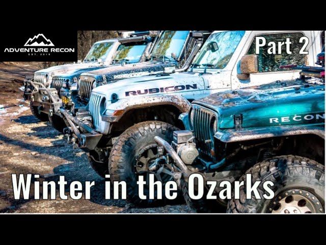 Jeep Camping in the Cold | Ozarks National Forest   (Part 2)