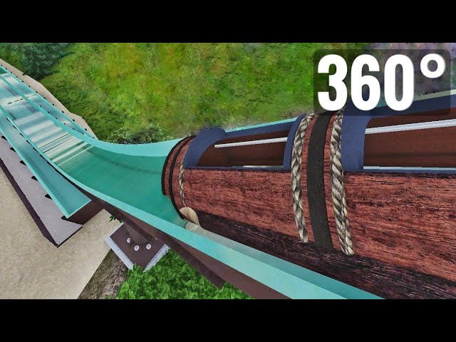 360° VR video POV Water Roller Coaster Google Cardboard Virtual Reality