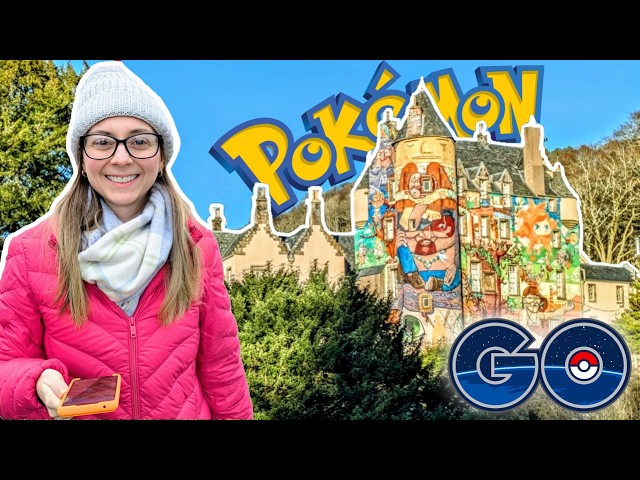 The Pokémon Go 20/25 Challenge at Kelburn Castle in Scotland!