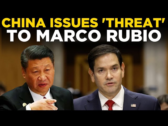 LIVE: China Issues 'Threat' To US Secretary Of State Marco Rubio Over Taiwan Comments | US News LIVE