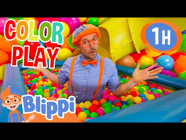 Blippi’s Awesome Color Play Day | Learning Colors | Kids TV Show | Educational Videos for Kids